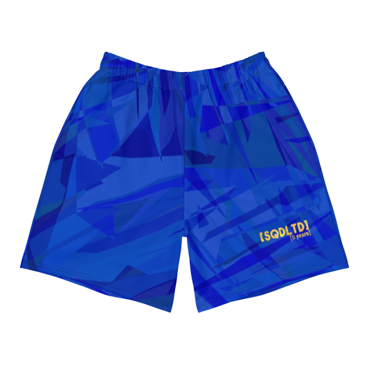 Sqdltd Starburst BLU Men's Athletic Shorts