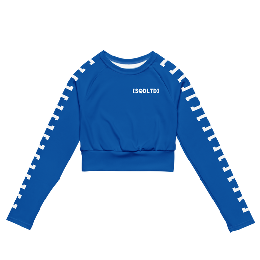 Sqdltd SP23 Recycled long-sleeve crop top EB