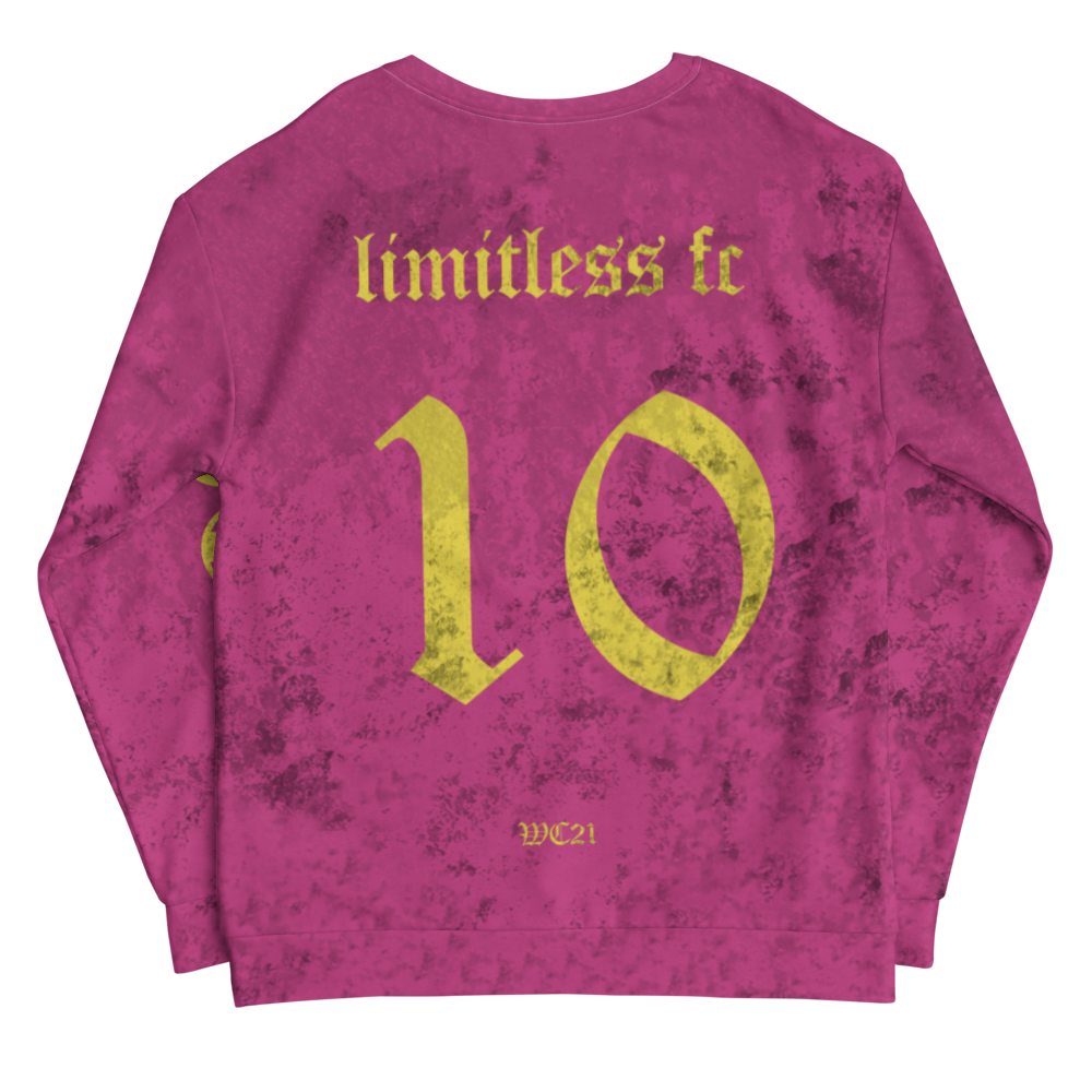 Sqdltd Limitless Mentality No10 Unisex Sweatshirt Fus