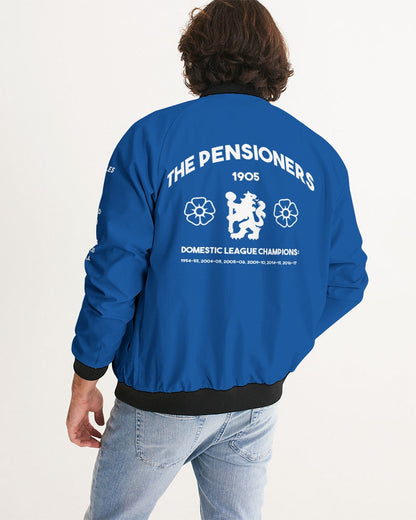 The Pensioners Men's Bomber Jacket Blue