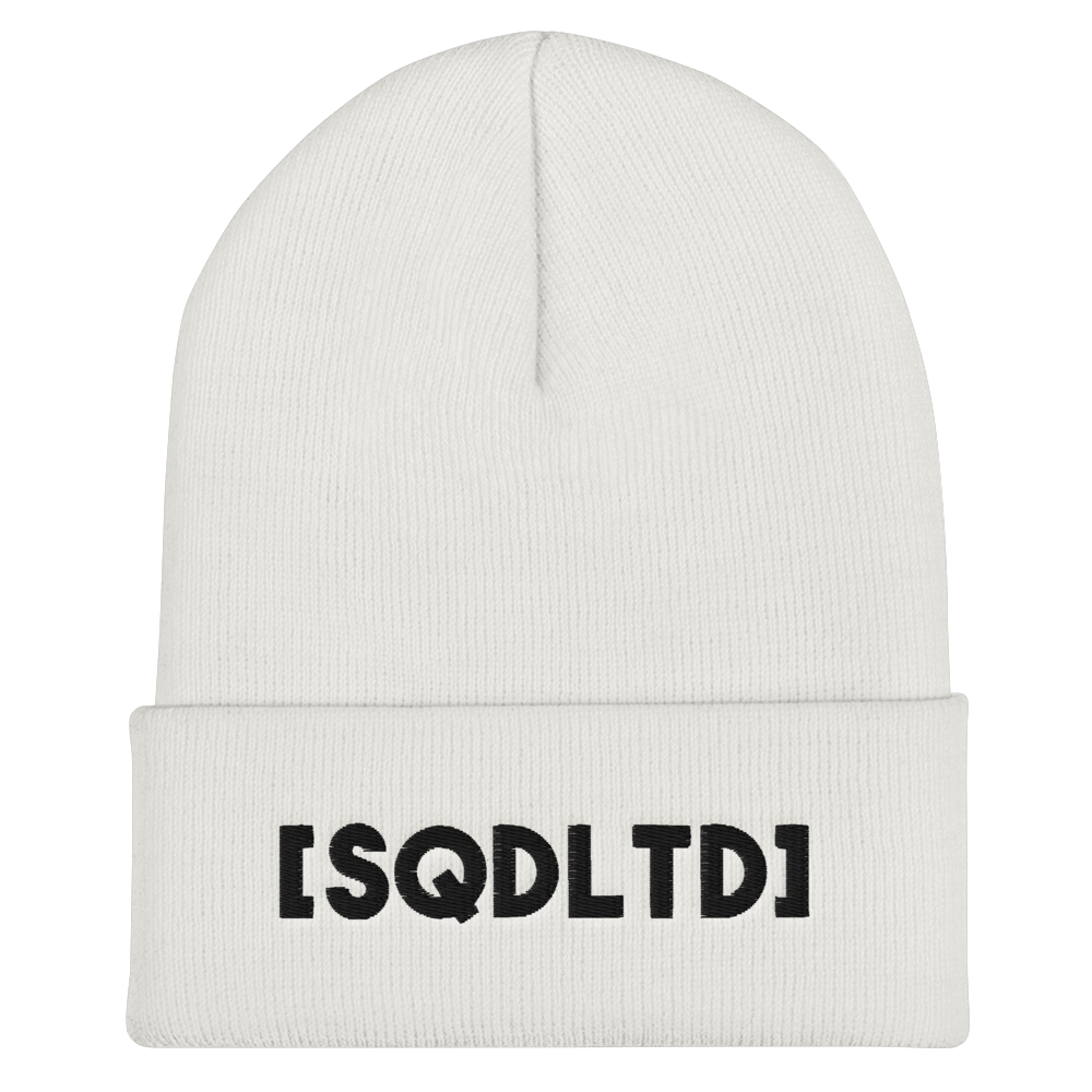 Sqdltd WC21 Cuffed Beanie BL