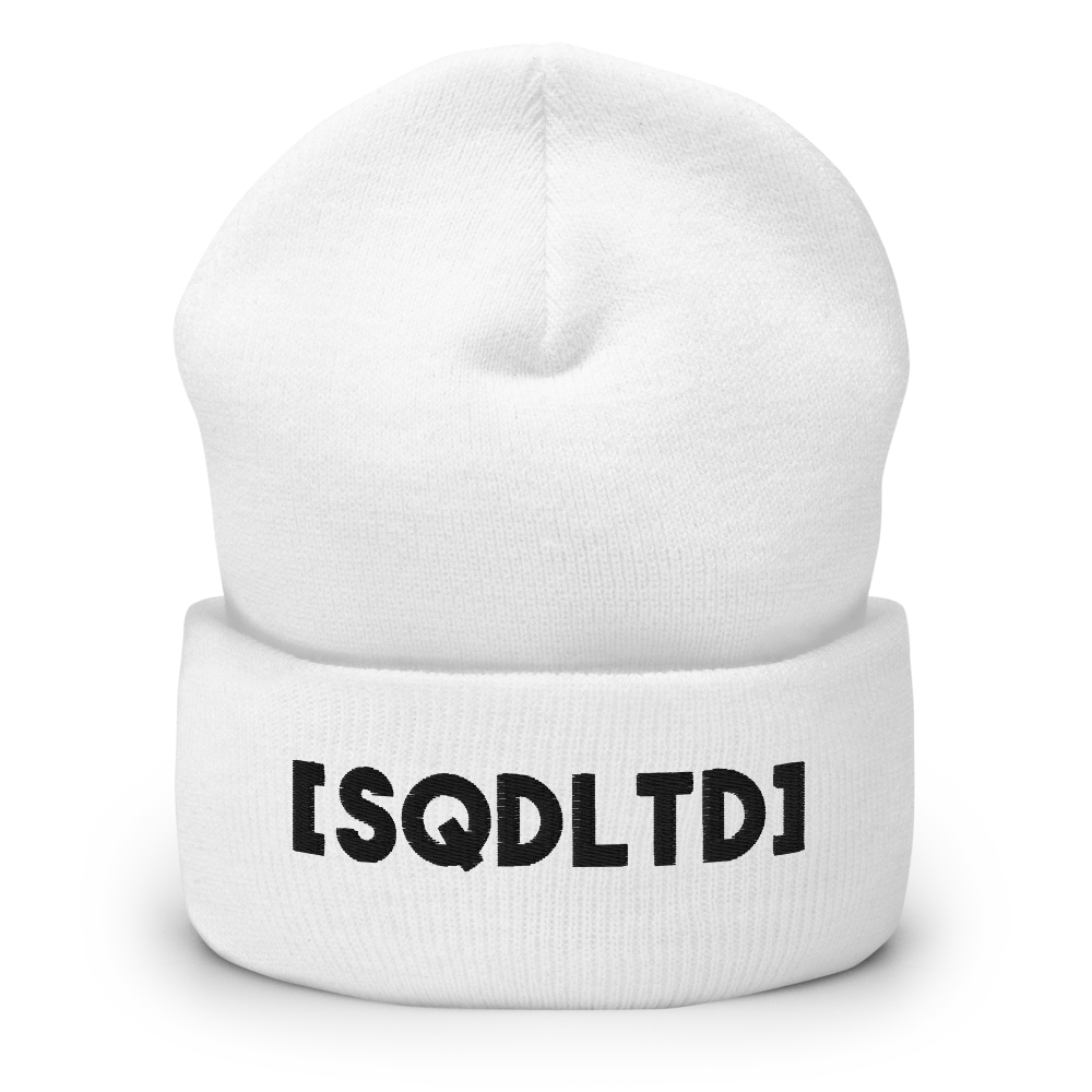 Sqdltd WC21 Cuffed Beanie BL