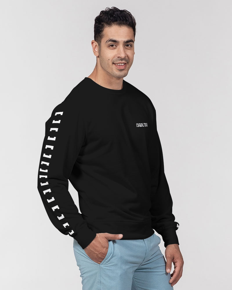 Sqdltd SP23 Men's Classic French Terry Crewneck Pullover BW