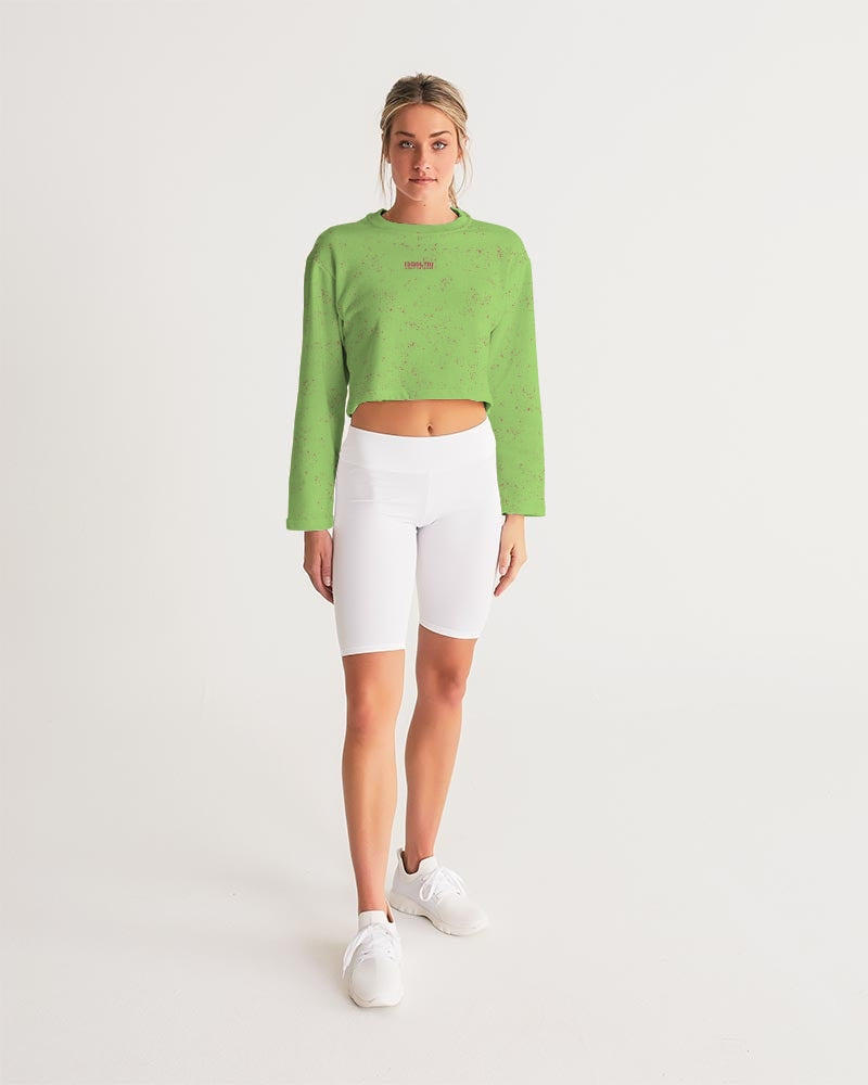 Sqdltd AU23 Panna Women's Cropped Sweatshirt Khol