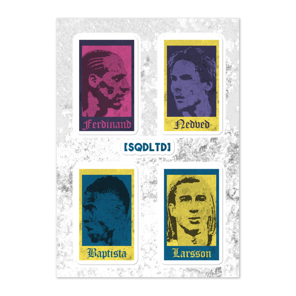 Sqdltd Legends 1 Artisans WC21 Sticker sheet