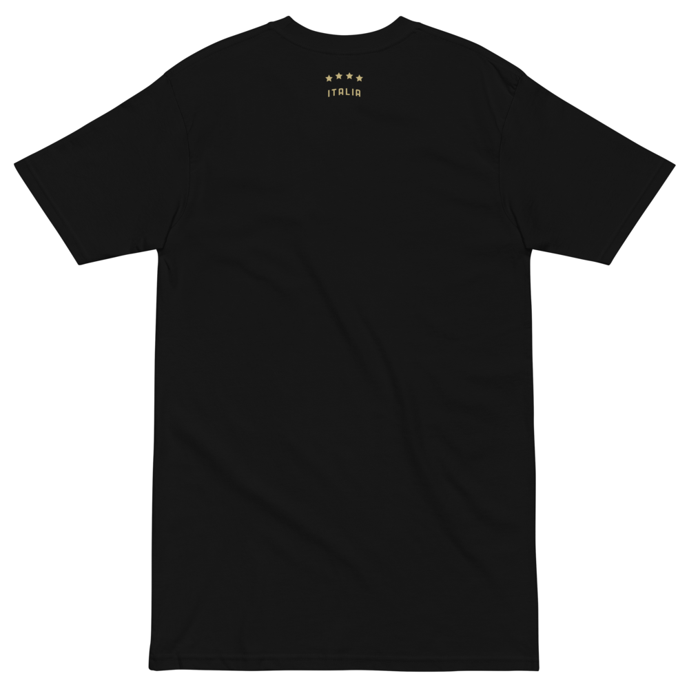 Eat More Pasta Men’s Premium Heavyweight Tee Italia