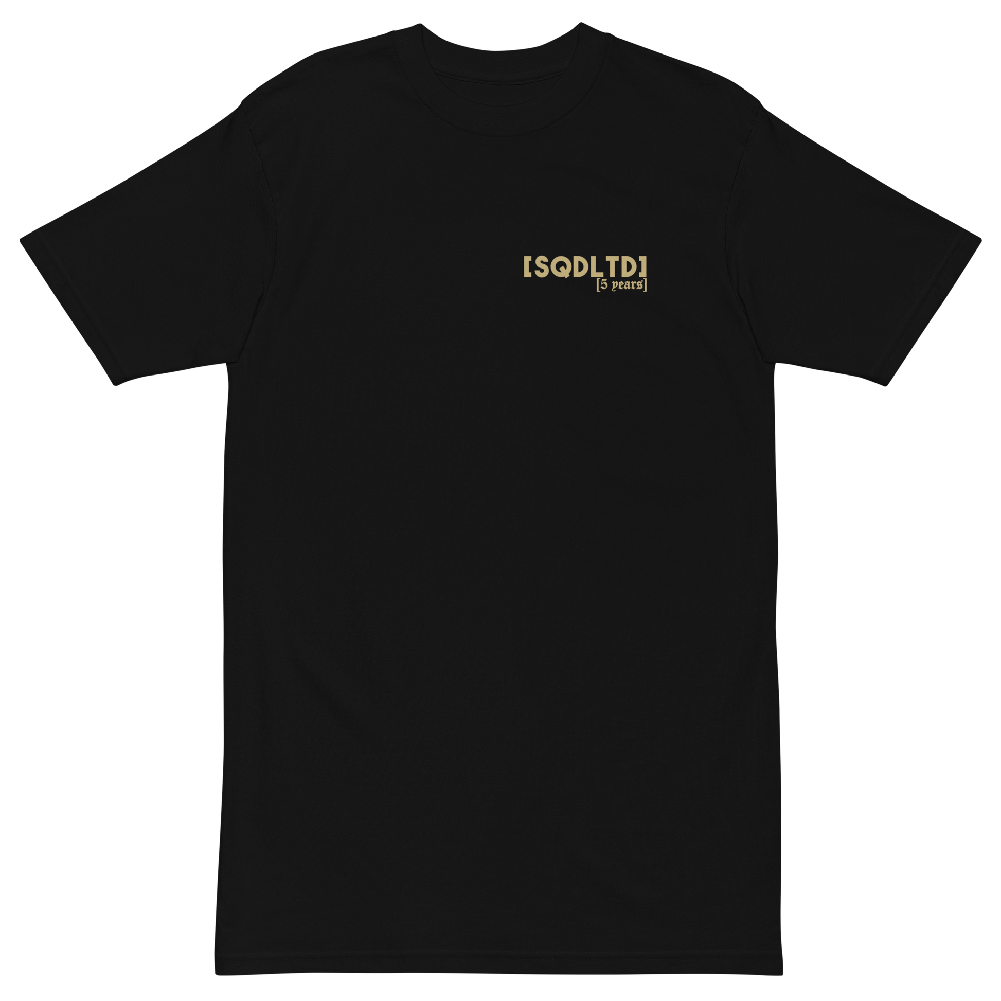 Sqdltd 4 Goals 5-Years Men’s premium heavyweight tee