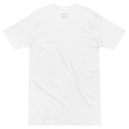 Eat More Pasta Men’s Premium Heavyweight Tee Italia