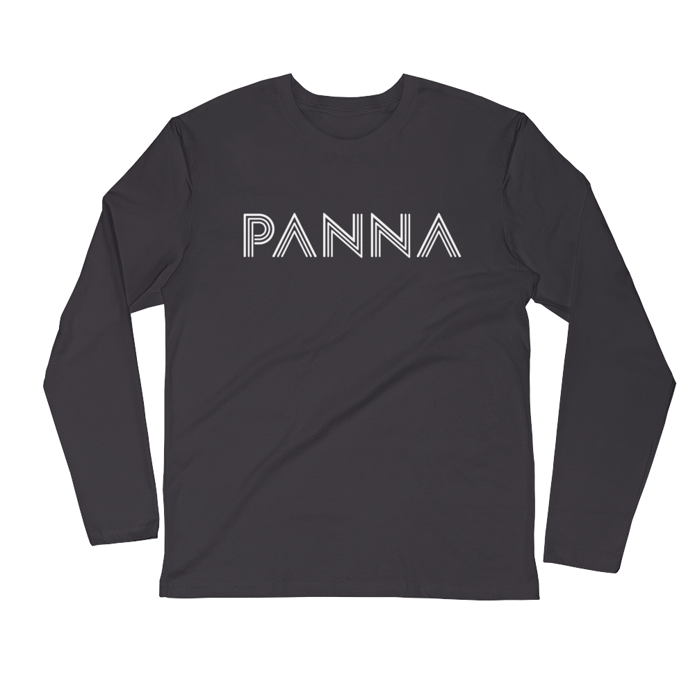 Panna C Long Sleeve Fitted Crew Shirt