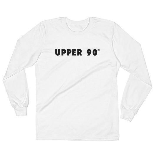 Upper 90 Long Sleeve T-Shirt black logo