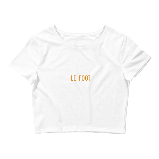 Le Foot Crop Tee GOL