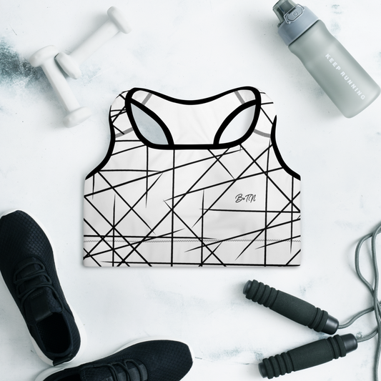 BoTN Padded Sports Bra BL by Squared Limited