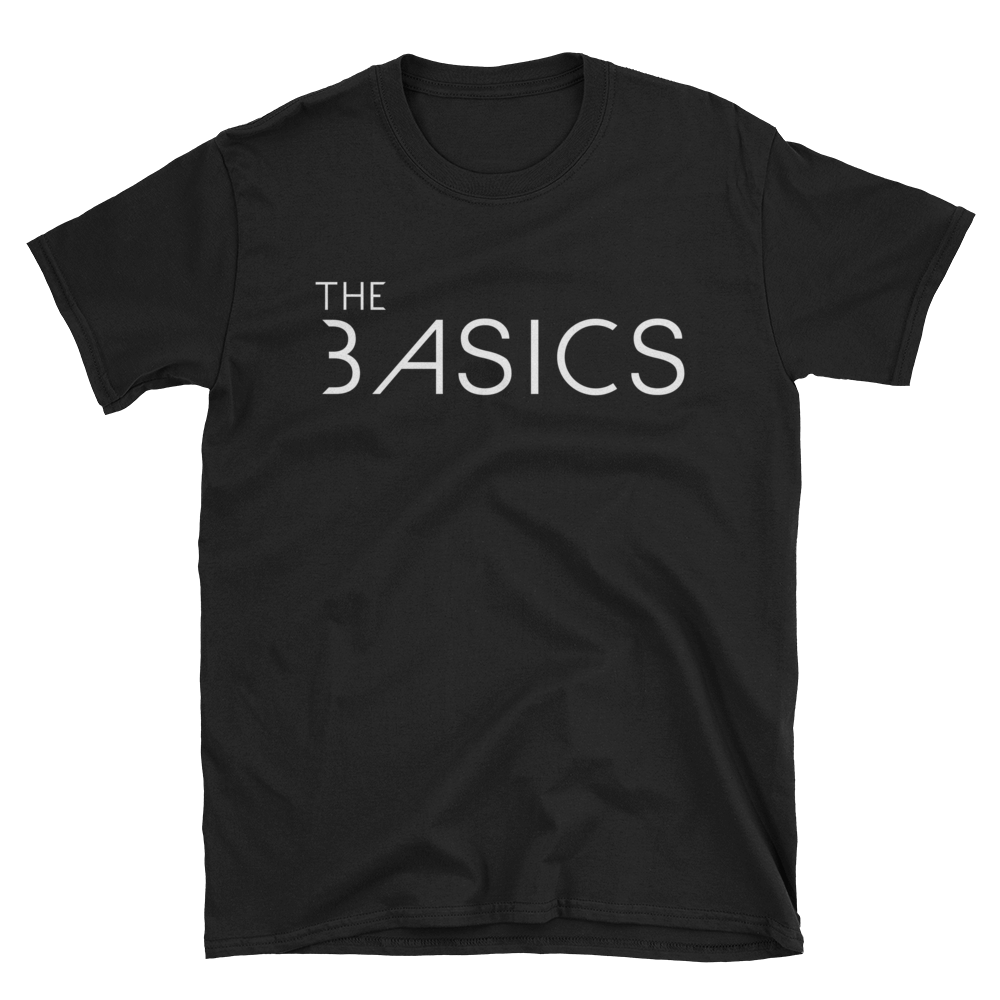 The Basics 2 Short-Sleeve Unisex T-Shirt White Logo