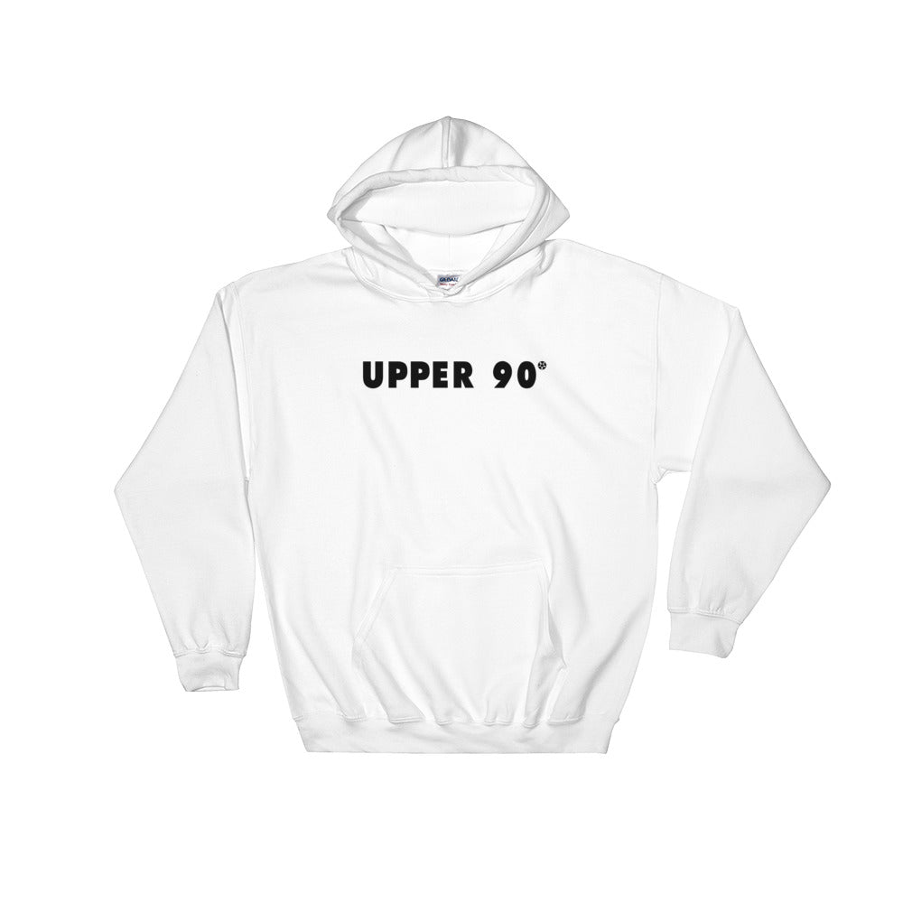 Upper 90 Hooded Sweatshirt black logo