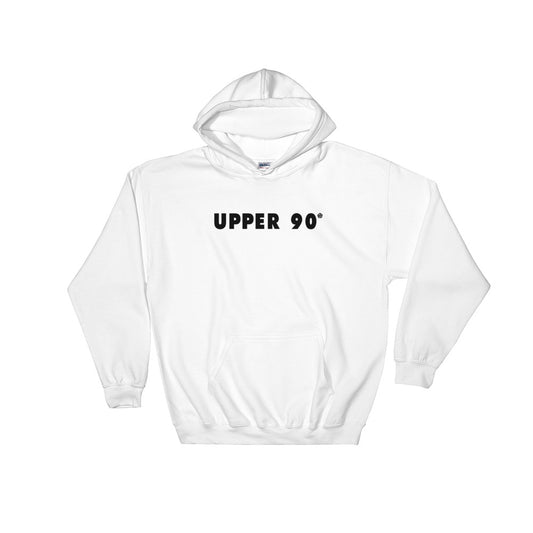 Upper 90 Hooded Sweatshirt black logo