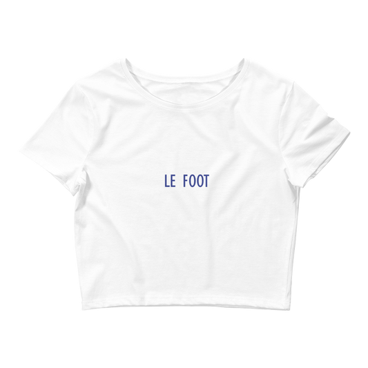 Le Foot Crop Tee BLL