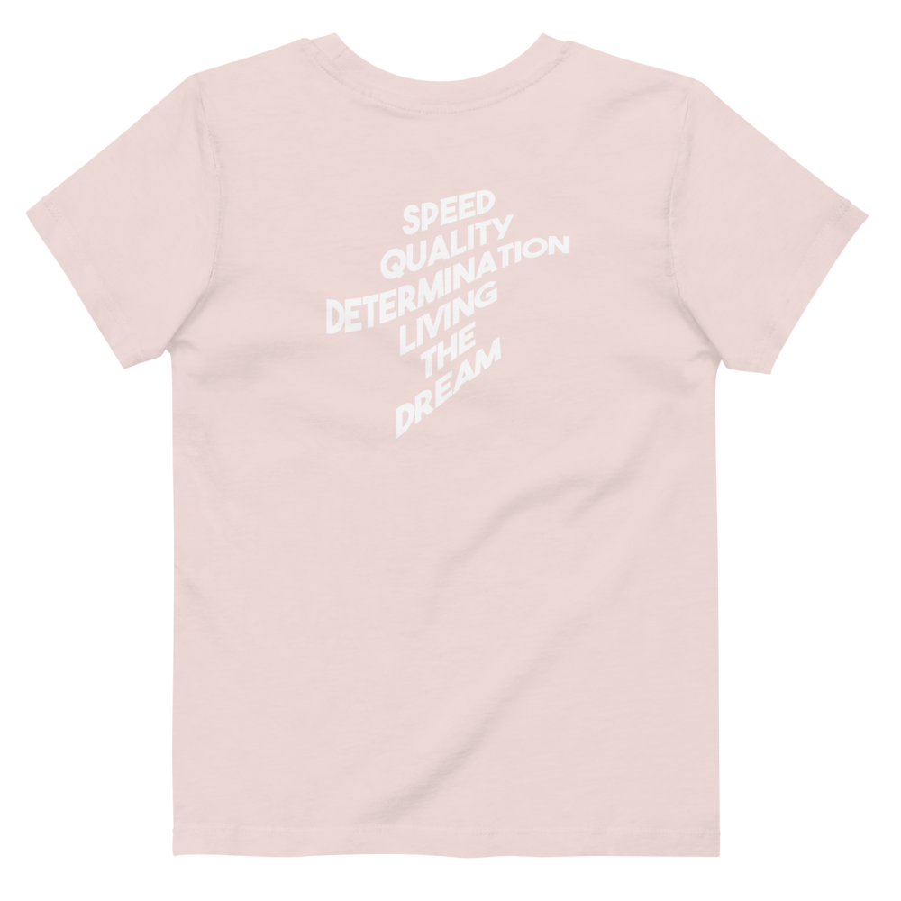 Sqdltd Wavy Text Organic cotton kids tee WL