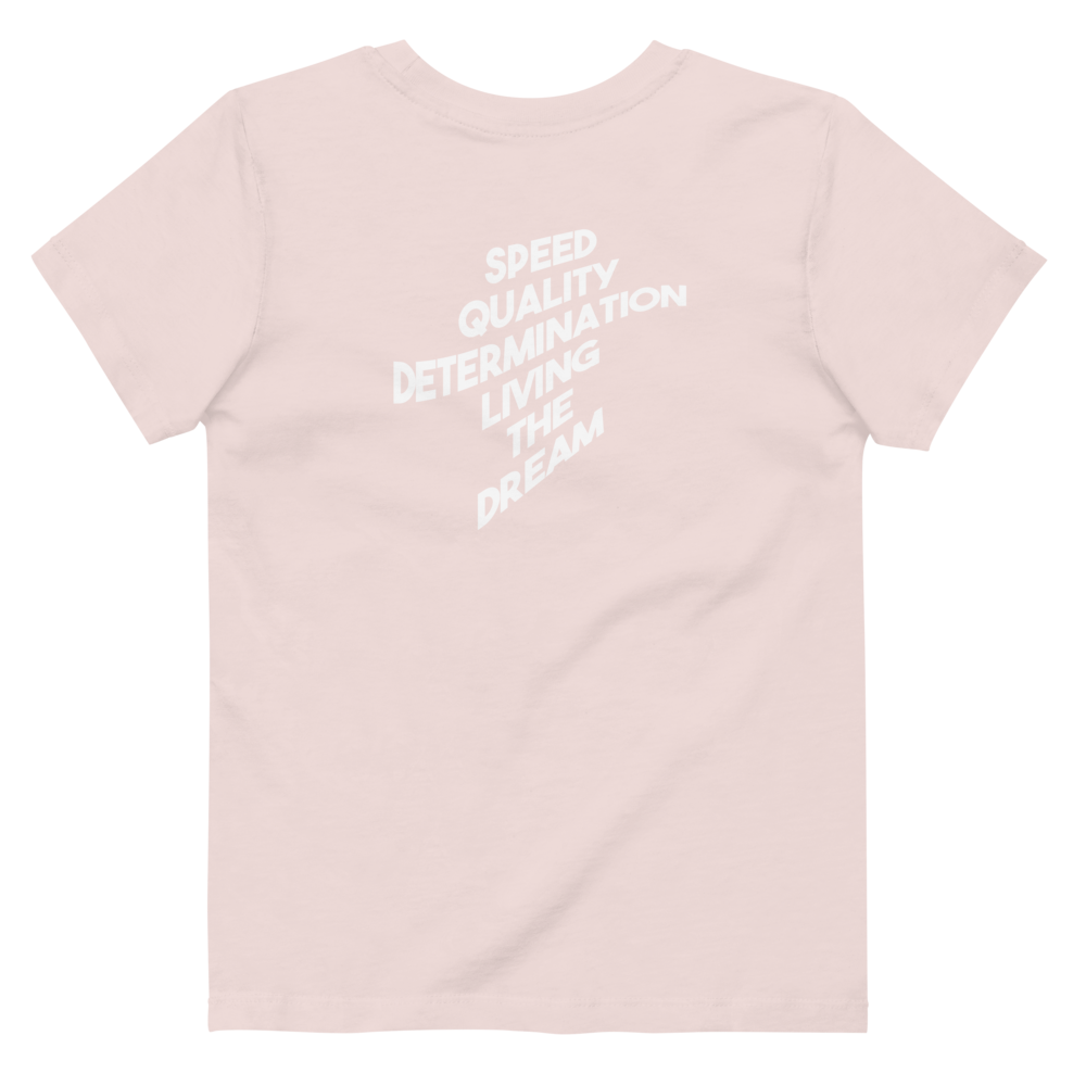 Sqdltd WC21 Wavy Text Organic cotton kids tee WL