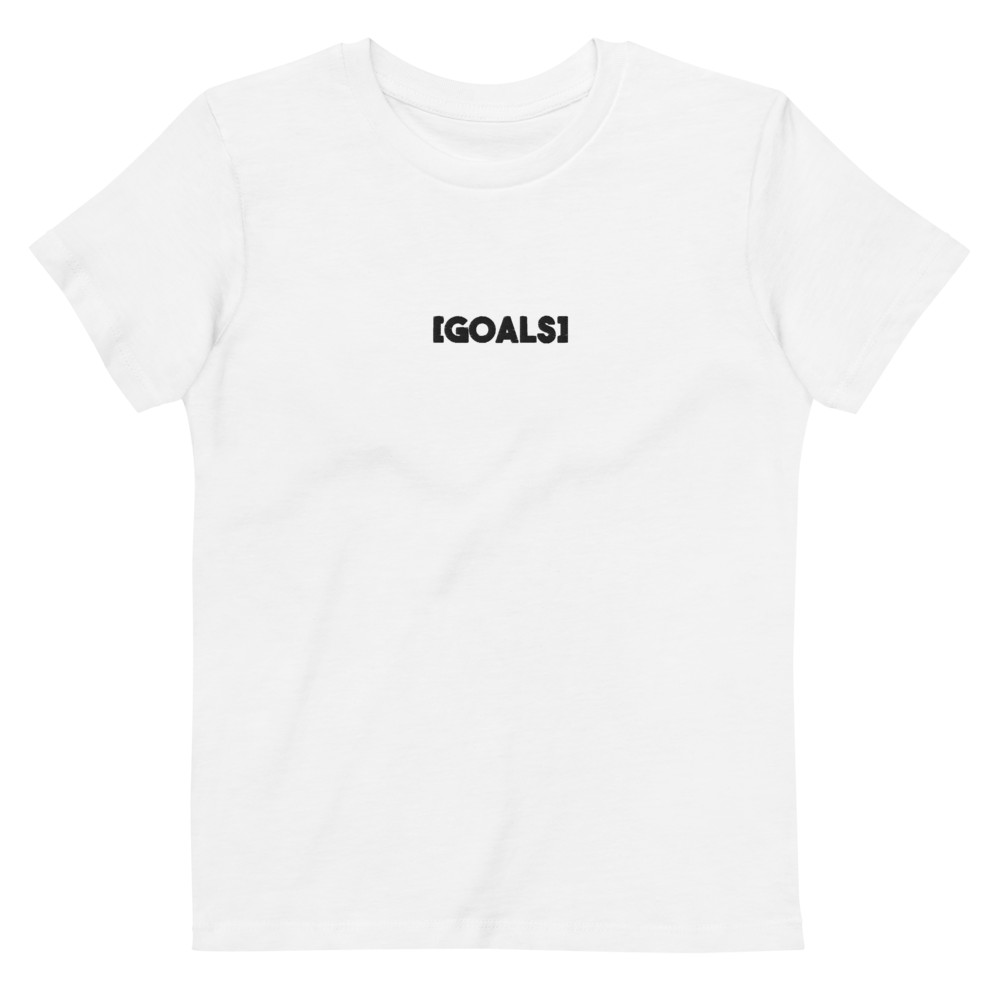 WC21 Goals Embroidered Organic cotton kids Tee BL