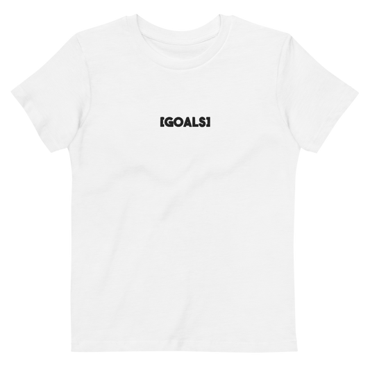 WC21 Goals Embroidered Organic cotton kids Tee BL