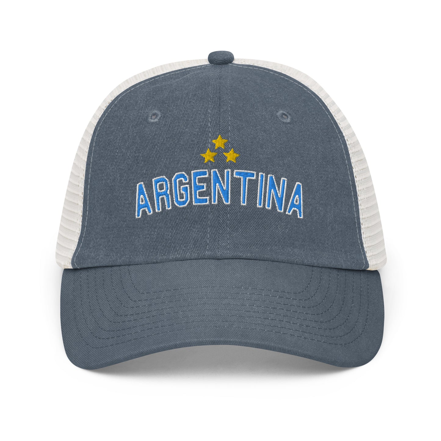 Sqdltd Argentina Tres Estrellas Pigment-dyed cap