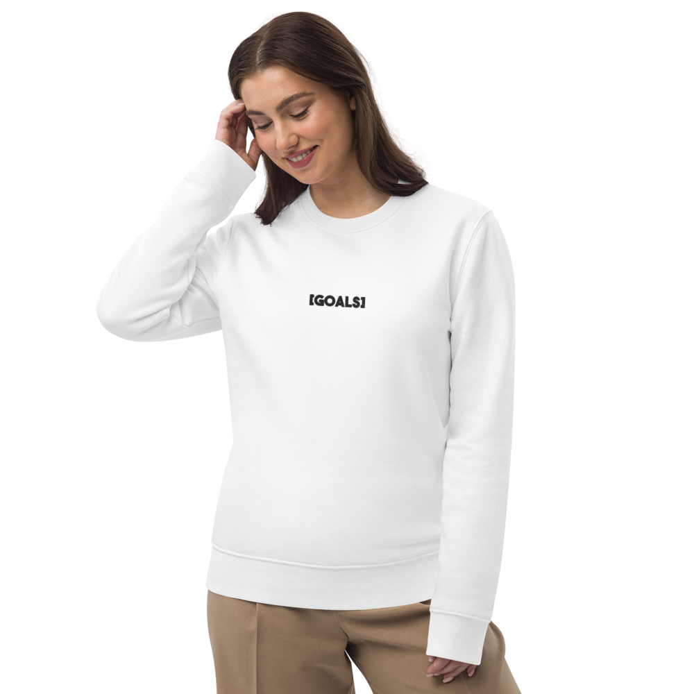 WC21 Goals Embroidered Unisex eco sweatshirt BL