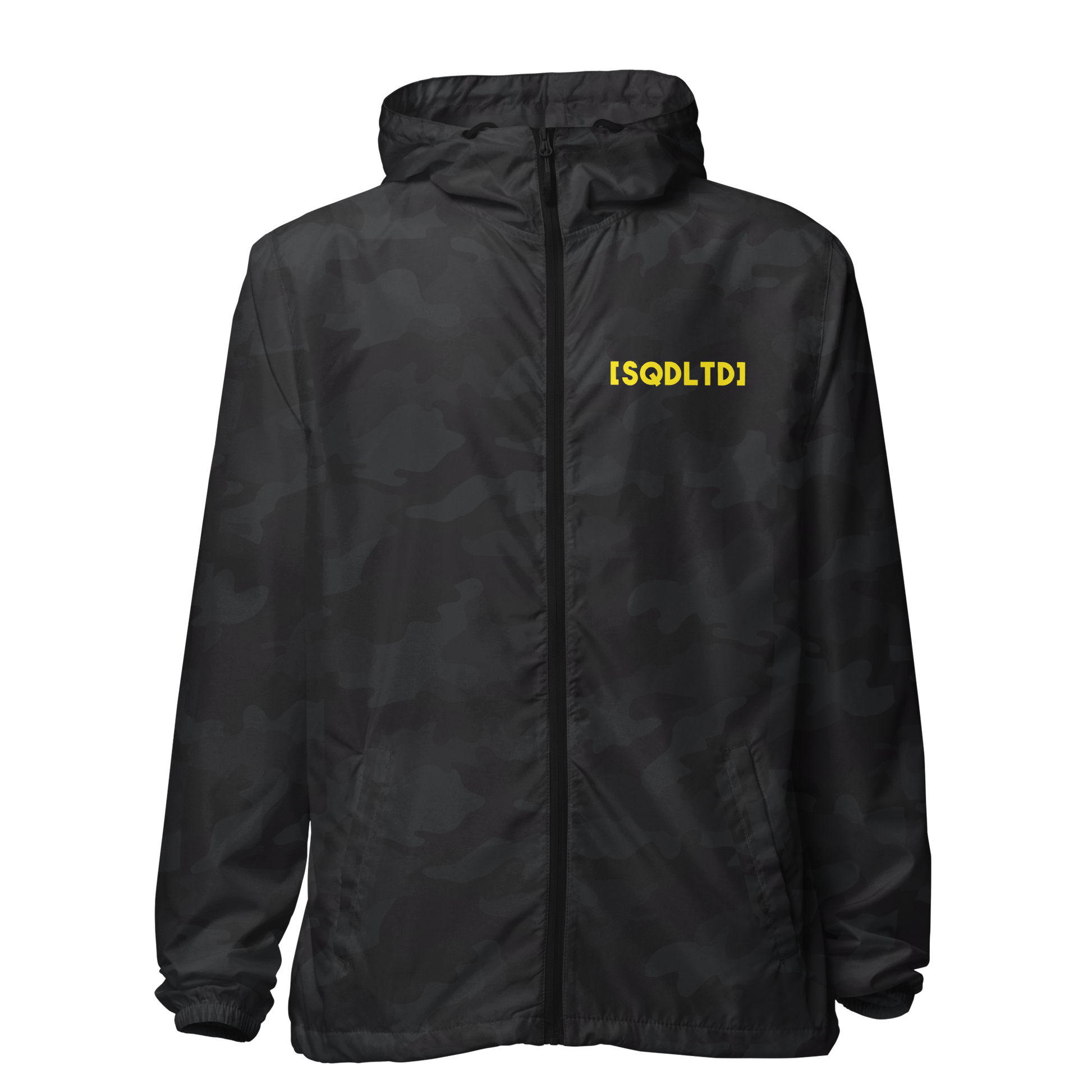 Sqdltd SP23 Unisex lightweight zip up windbreaker BY