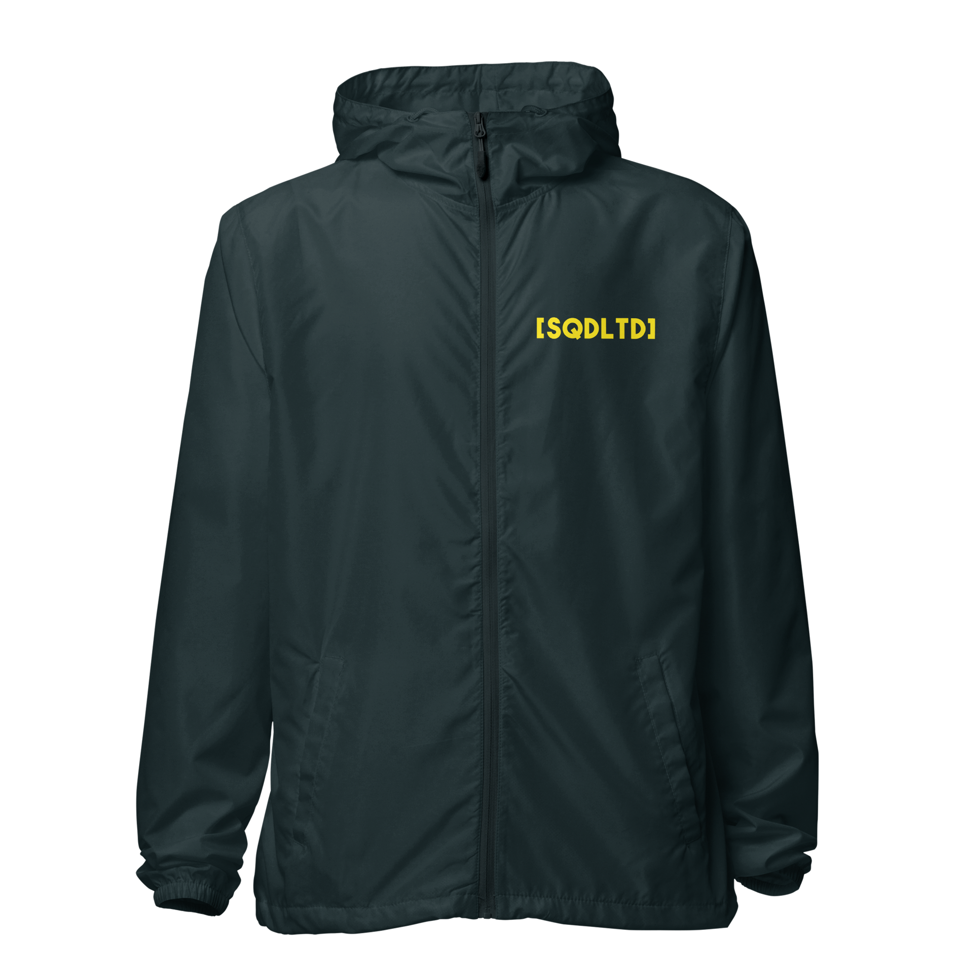 Sqdltd SP23 Unisex lightweight zip up windbreaker BY