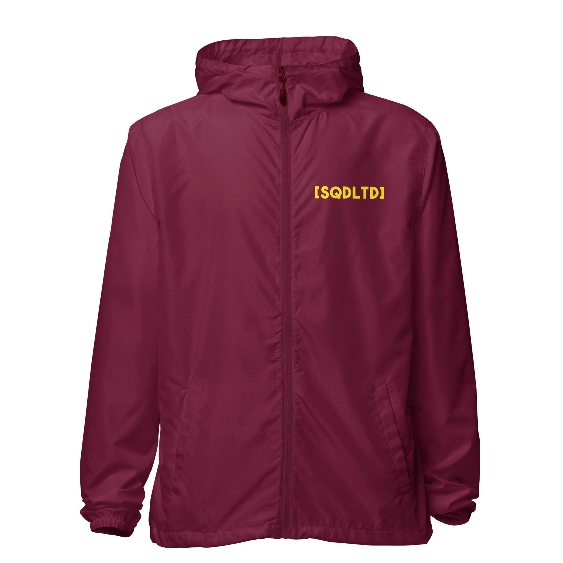 Sqdltd SP23 Unisex lightweight zip up windbreaker BY