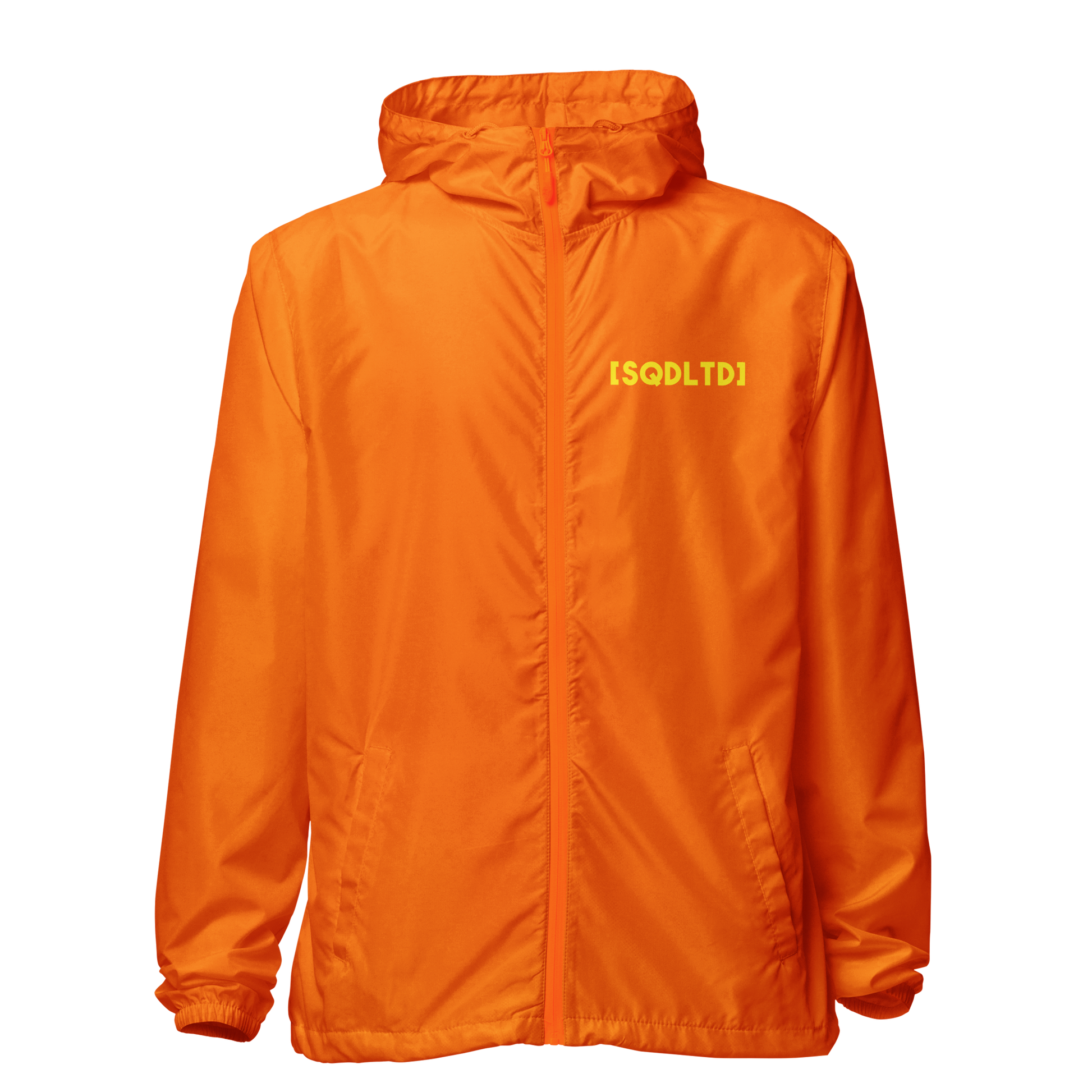 Sqdltd SP23 Unisex lightweight zip up windbreaker BY