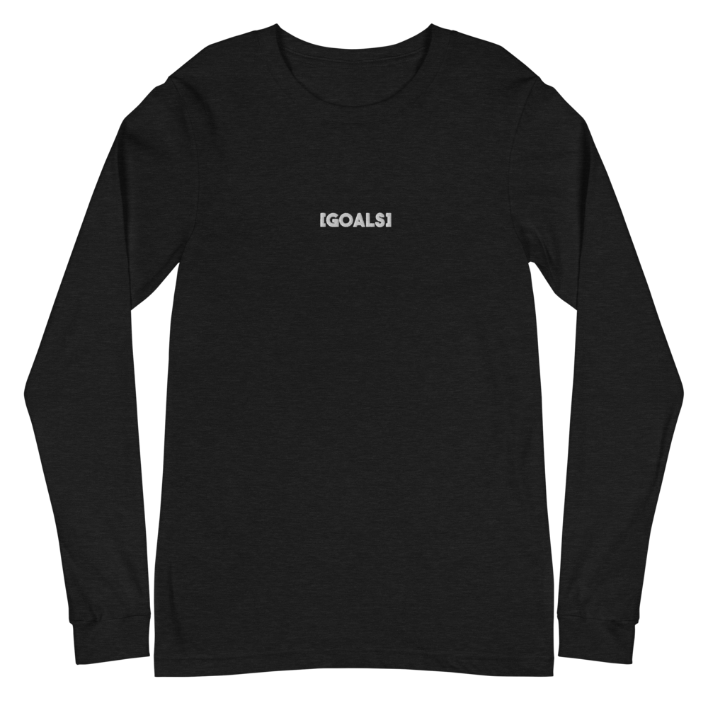 WC21 Goals Embroidered Unisex Long Sleeve Tee WL