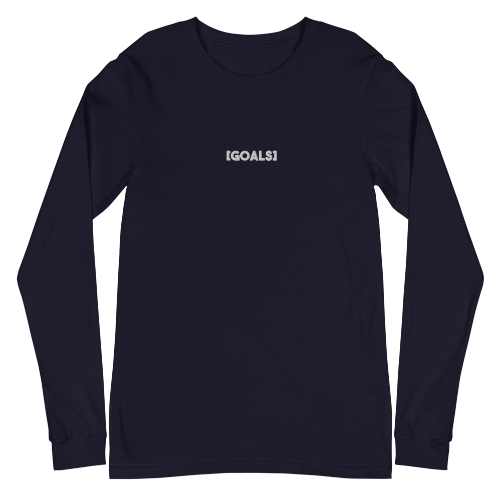 WC21 Goals Embroidered Unisex Long Sleeve Tee WL