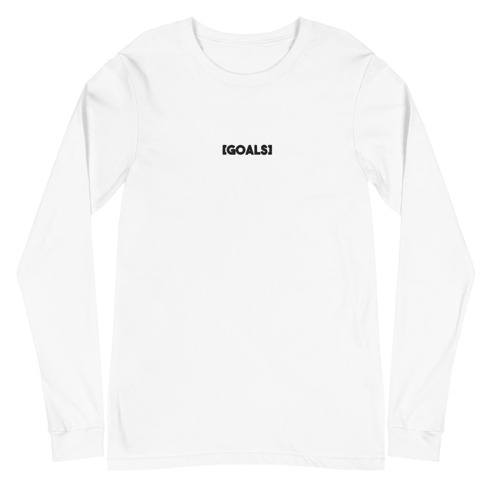 WC21 Goals Embroidered Unisex Long Sleeve BL
