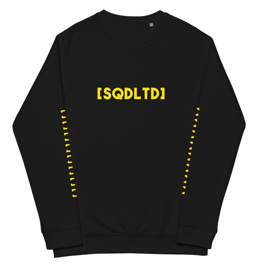 Sqdltd SP23 Unisex organic raglan sweatshirt BY