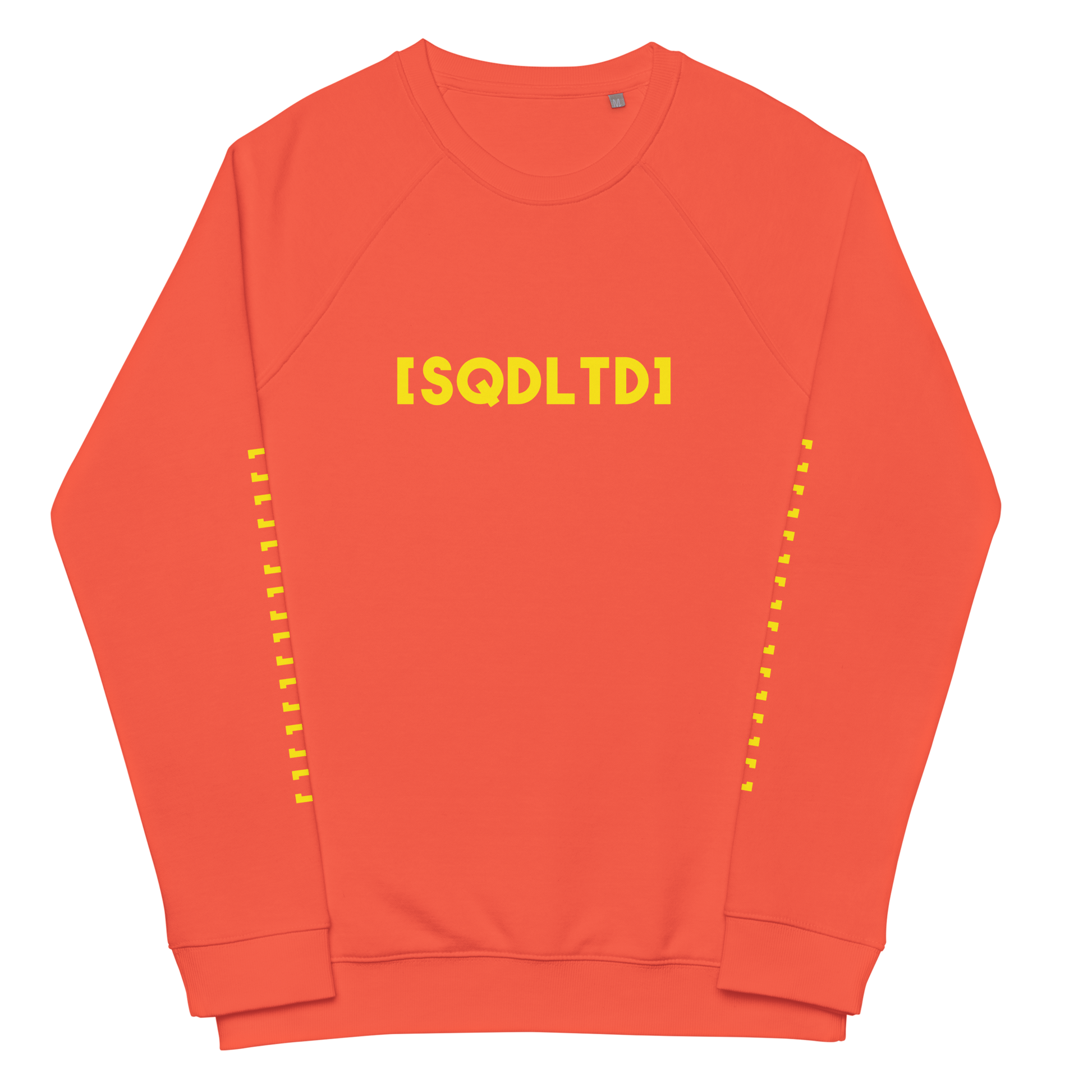 Sqdltd SP23 Unisex organic raglan sweatshirt BY