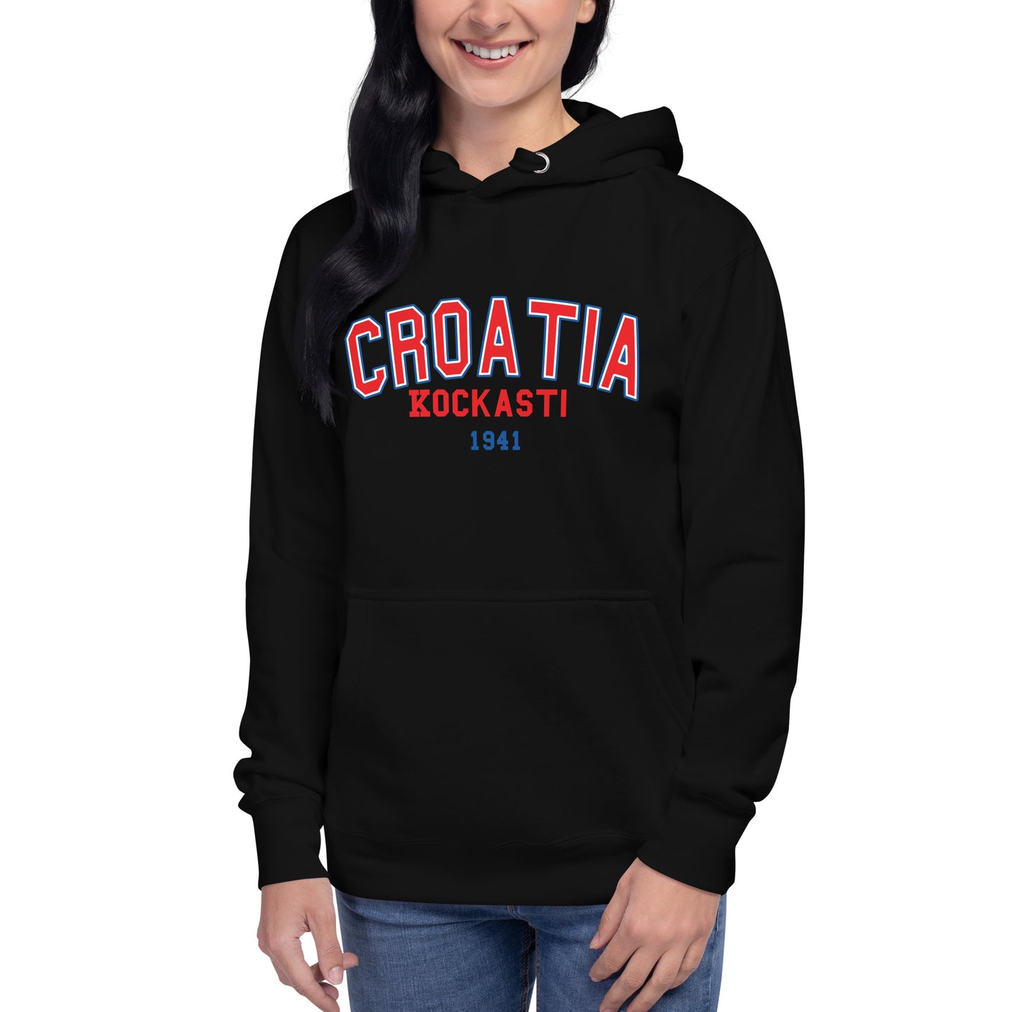 Sqdltd Croatia WC Colegio Unisex Hoodie