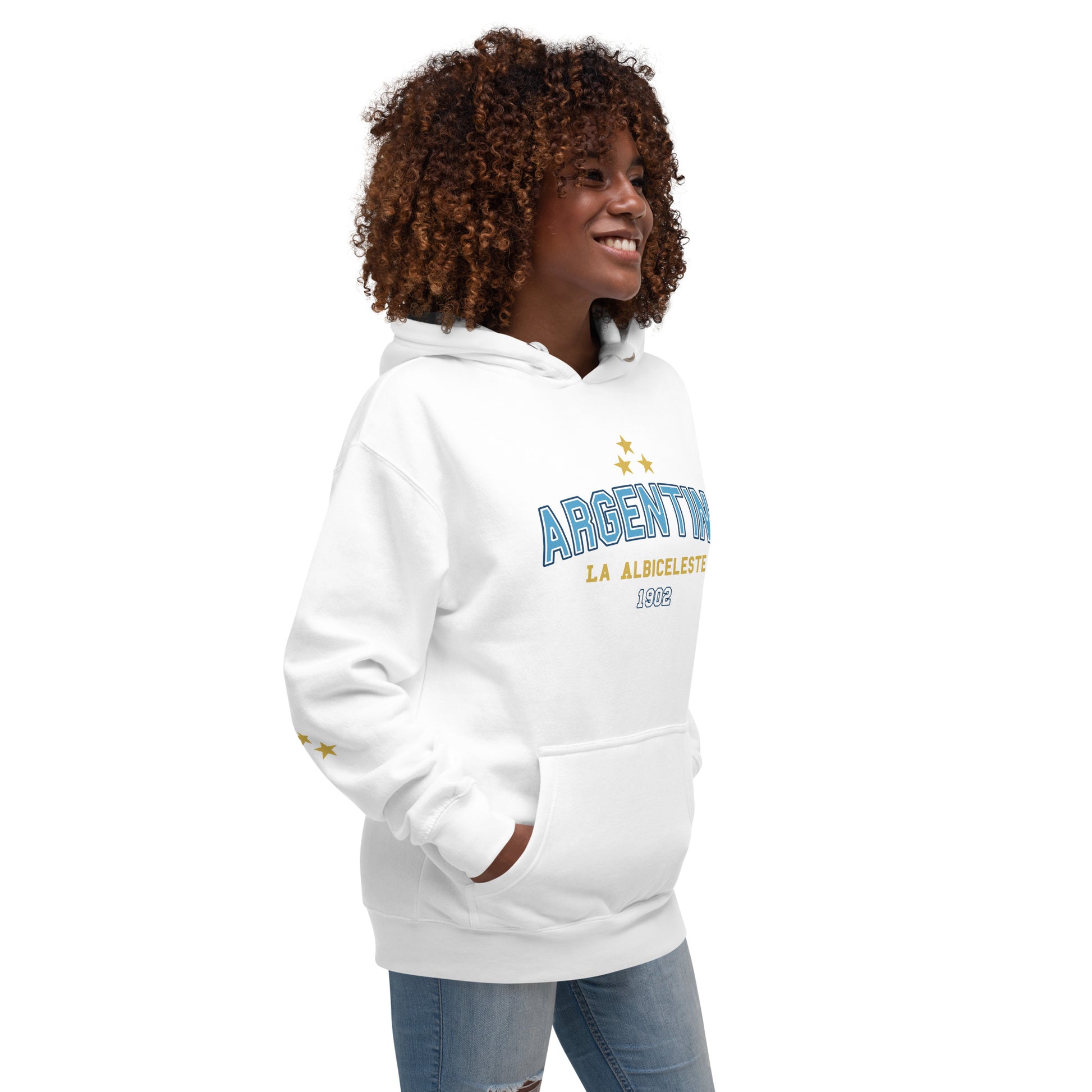 Sqdltd Albiceleste Colegio Tres Estrellas Unisex Hoodie